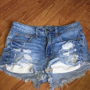 american eagle shorts (stretch)